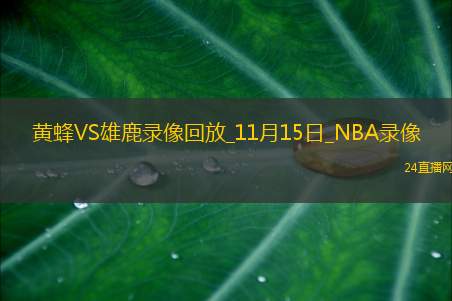 2025年11月15日NBA杯小组赛黄蜂vs雄鹿